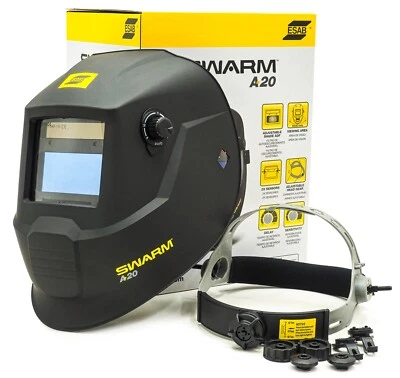 ESAB™ A20 MASCHERA AUTOMATICA auto oscurante caschi da saldatura TIG MIG casco 1/1/1/2