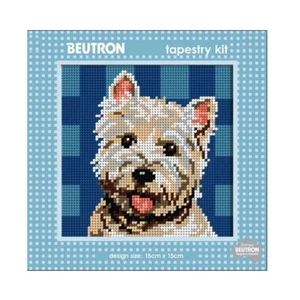 Beutron Handmade Tapestry Kit Beginner Terrier Dog - Picture 1 of 1