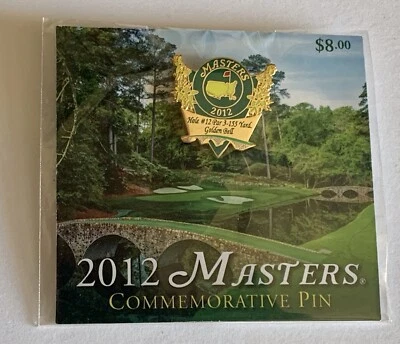 Pin de golf Masters 2012 Augusta National PGA Bubba Watson gana Foto 1 de 4