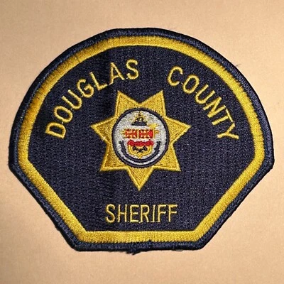 COLORADO CO DOUGLAS CO CONDADO SHERIFF PARCHE HOMBRO POLICÍA Foto 1 de 2