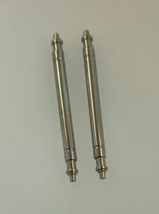 2 PCS Genuine Breitling 20mm Spring Bar S/Steel FIT Leather Straps. - Picture 1 of 1