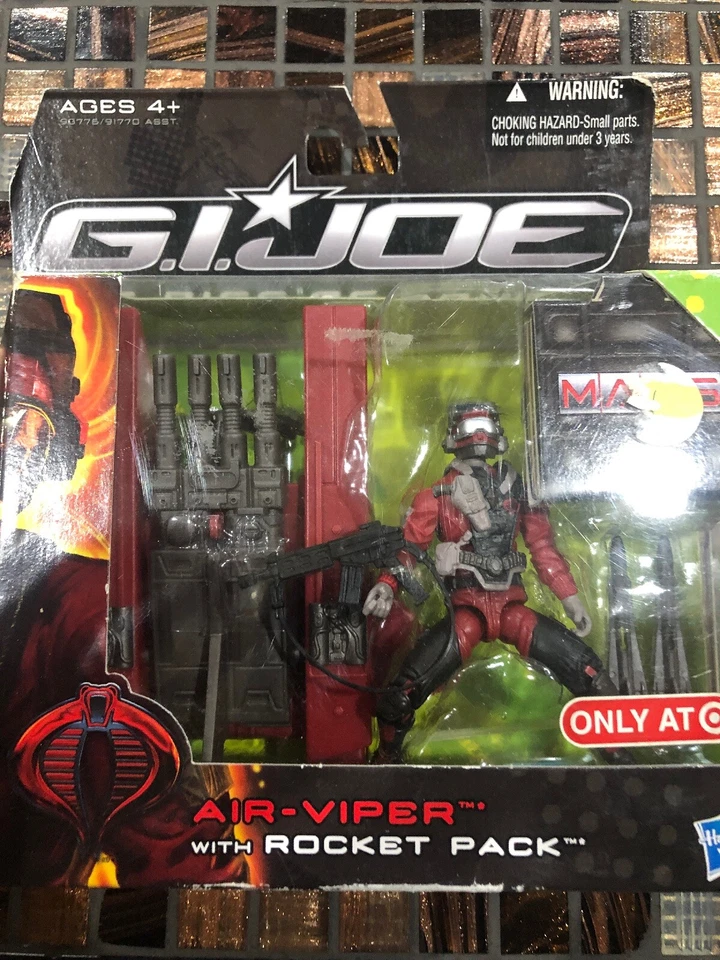 Air-viper Figure With Rocket Pack Gi Joe Rise of Cobra 2009 Hasbro Target