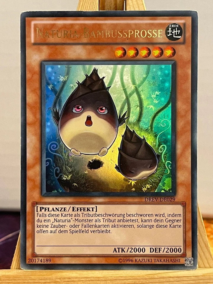 Naturia-Bambussprosse DREV-DE029 Ultra Rare Deutsch EX YUGIOH - Bild 1 von 1
