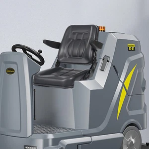 Asiento de tractor negro 60-80 kg asiento de carretilla elevadora de carga respaldo ajustable moderno - Imagen 1 de 21