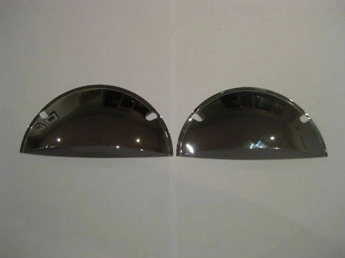 5 3/4" CUBIERTAS DE FAROS DE MEDIA LUNA INOXIDABLE CHEV PONTIAC HOLDEN HK HT HG HQ Foto 1 de 1