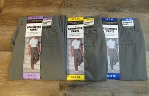 MARC New York NWT Men's Gray Commuter Pant Slim Fit Choice: 30x32, 32x30, 36x30 - Picture 1 of 17