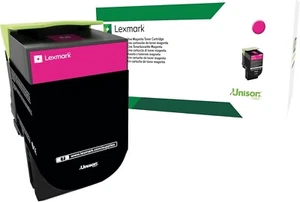 GENUINE LEXMARK MAGENTA TONER CARTRIDGE 801M CX310-CX510 FACTORY SEALED 80C0SMG - Picture 1 of 3
