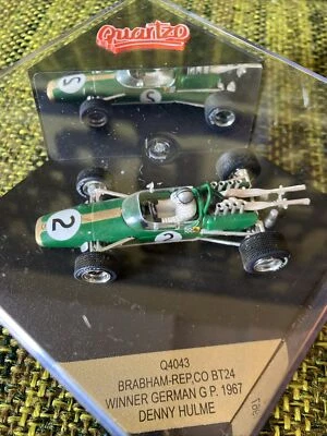 Quartzo 4043 Brabham Denny Hulme German G.P.  1967  1:43 Diecast Model Race Car - Image 1 of 4
