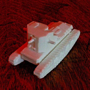 Mark A Whippet Tank - World War I Era - Multiple Scales Available - Picture 1 of 4