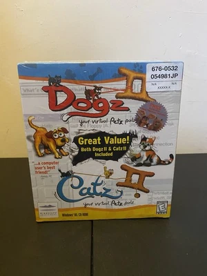 Dogz II Catz II Big Box Factory Sealed Virtual Petz Brand New Toys R Us - Image 1 of 4