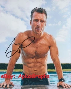 GLEN POWELL... Hot Shirtless Hunk - SIGNED - Picture 1 of 1