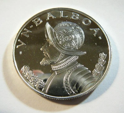 1972 Panama Silver One Balboa PROOF - Image 1 of 2