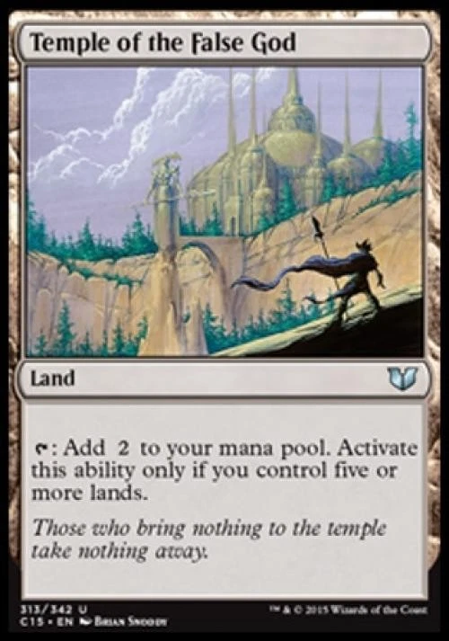 Temple of the False God - Medium Play MTG Commander 2015 - Image 1 of 1