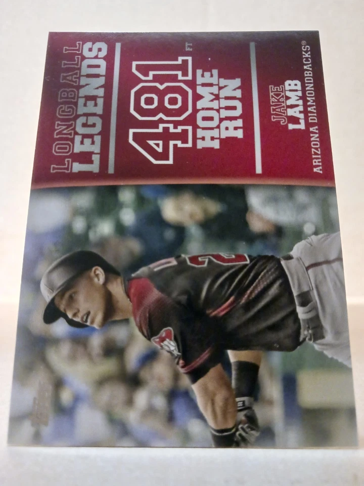2018 Topps 系列 2 棒球 Jake Lamb # LL-37 LONGBALL 传奇 — 第 1/1 张图片