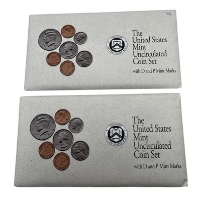 The Untied States Mint Uncirculated Coin Set With D And P Mint Marks - Image 1 of 4