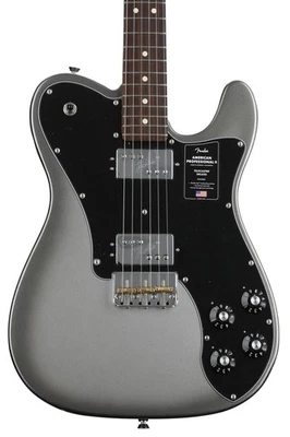 Fender American Professional II Telecaster Deluxe - Mercury with Rosewood - Image 1 of 4