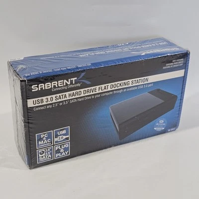 Sabrent USB 3.0 to SATA External Hard Drive Lay-Flat Docking Station (EC-DFLT) - Image 1 of 2