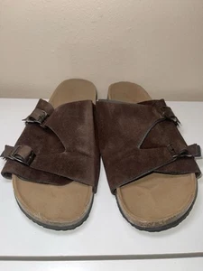 Birkenstock Zürich Riemchen Echt Wildleder Damen Pantolette Sandale Rosa Gr. 40 9 - Bild 1 von 7