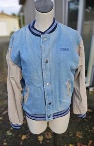 Vintage Port Authority Jacke Gr. S Uscc bestickt auf Jacke  - Bild 1 von 4