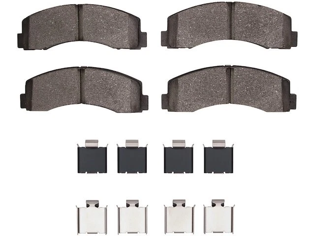 Front Brake Pad Set For 2010-2021 Lincoln Navigator 2011 2012 2013 2014 NQ493XV - Image 1 of 1