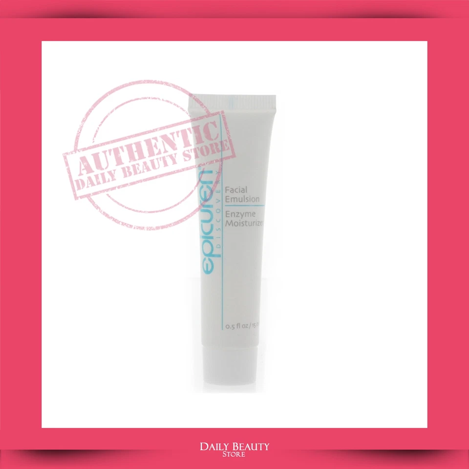 Epicuren Emulsión Facial Enzima Hidratante 15ml 0.5oz X 5 PACK NUEVO ENVÍO RÁPIDO Foto 1 de 1