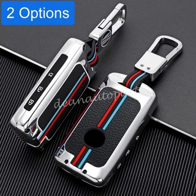 For Mazda 3 6 CX5 CX9 CX30 CX50 CX70 MX5 Metal Car Key Fob Chain Ring Case Cover - Image 1 of 4