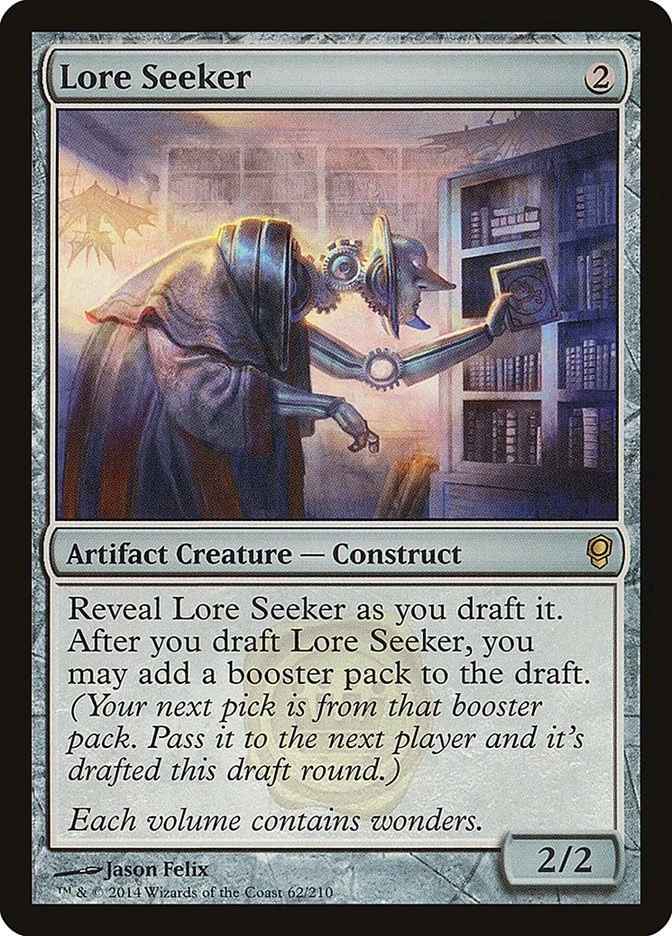 Lore Seeker 62 LP Normal Conspiracy MTG EN - Image 1 of 1