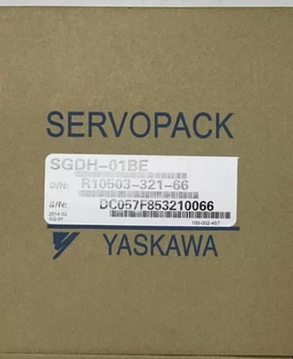 IPC New Sealed YASKAWA AC Servomotor SGDH-01BE - image 1 of 2