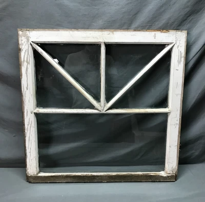 Marco de ventana antiguo vintage único 5 litros Shabby blanco chic 27x28, antiguo 1223-25B Foto 1 de 4