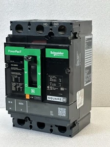 Square D HGL HGL36050 3 Pole 50 Amp 600V Circuit Breaker NEW TAKE OUT - Picture 1 of 6