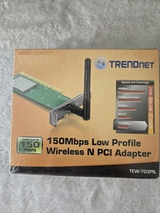 TRENDnet TEW-703PIL 150 Mbps Low Profile Wireless N PCI Adapter - Afbeelding 1 van 4