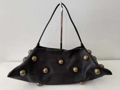 ALTUZARRA Origami Black Stud Bag Handbag, Black - Image 1 of 4