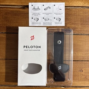 Peloton Heart Rate Monitor Bluetooth & ANT+ Capabilities - PL-HRM-B-01 Open Box - Picture 1 of 2