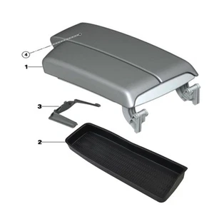 Storage Box Tray Accessories Case Black High quality Center Armrest Useful New - Picture 1 of 12