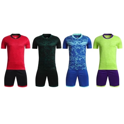 Kids Boys Suit Exercise Set Fitness Outfit 2 Piece Casual Activewear Summer - Image 1 of 3