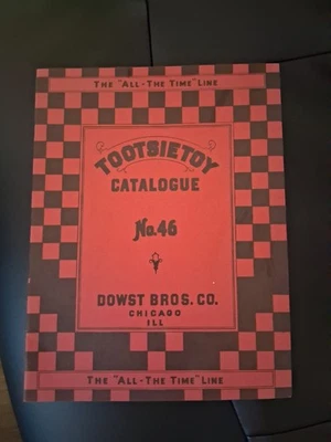 Tootsietoy Nº de catálogo 46 Dowst Bros. 1971 reimpresión de catálogo de juguetes vintage Foto 1 de 3