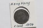 🧭 🇭🇰 Hong Kong 1 Cent 1904 Edward Vii B68 #203