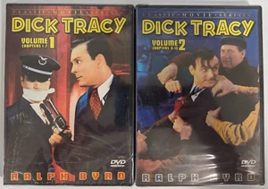 Dick Tracy Vol 1 and 2 DVDs Ralph Byrd (Classic Movie Serials) NEW - Picture 1 of 6