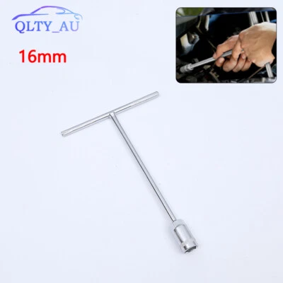 1Pc 16mm Metric T Handle Driver Deep Drawn Hex Socket Wrench For Car Motorcycle - Image 1 of 4