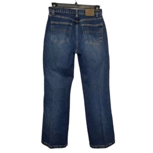 POLO JEANS CO RL RALPH LAUREN jeans donna gamba svasata 10x31 vita alta lavaggio scuro - Foto 1 di 12