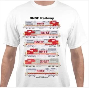 Camiseta BNSF Warbonnets Railroad de Andy Fletcher - Imagen 1 de 1