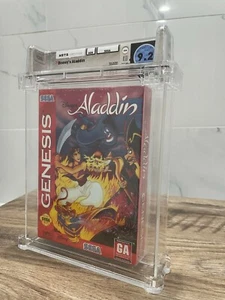 Disney's Aladdin Sega Genesis Factory Sealed Video Game Wata 9.2 Graded A+ Seal - Picture 1 of 10
