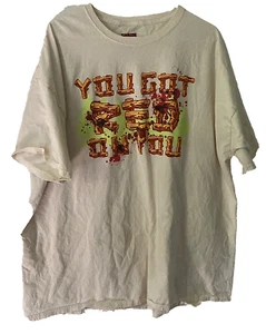 Shaun of the Dead "You Got Red On You" T-Shirt by Loot Crate, Men's 2XL, Beige - Picture 1 of 4