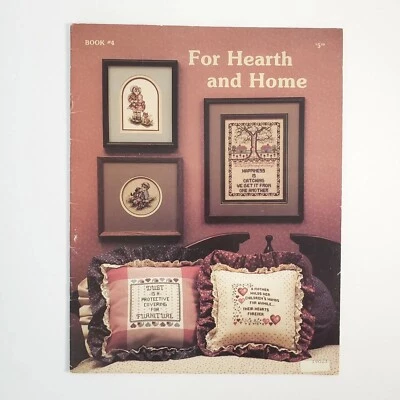 Stoney Creek For Hearth and Home Cross Stitch Pattern Chart House Quote Verse - Image 1 of 4