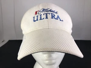 Adidas Michelob Ultra Hat Cap Adjustable Beer Unisex White OSFM - Picture 1 of 9