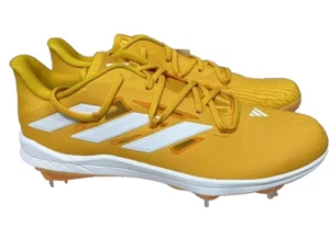 adidas Adizero Afterburner Baseball Metal Cleats Citrus IG2276 Men's Size 12.5 - Picture 1 of 5