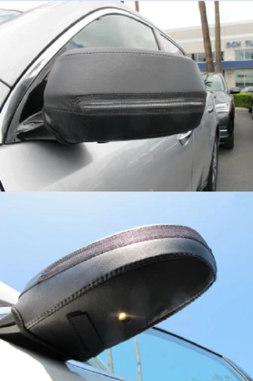 Colgan Car Mirror Covers Protector Black Fits Acura MDX 2014-2020 w/signal&Light - Image 1 of 1