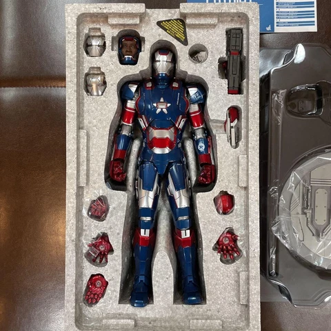 hot toys iron man iron patriot No.1109 Cover
