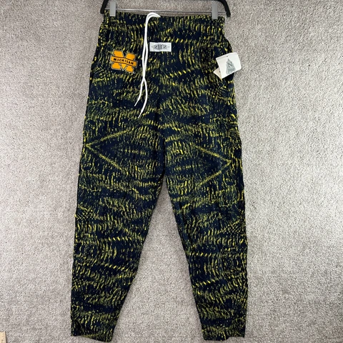 VINTAGE Michigan Wolverines Sweatpants Mens Small 90s Logo Pajama ZBZ USA Made Cover