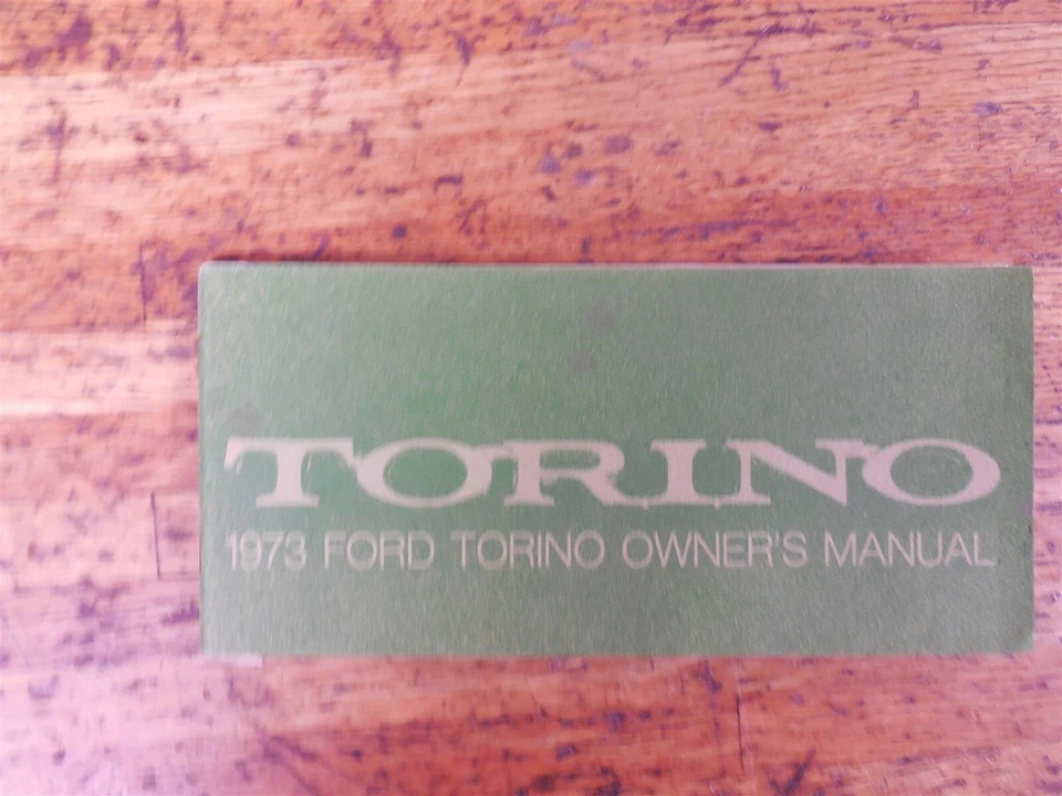 1973 FORD GRAN TORINO SPORT RANCHERO FÁBRICA BOM USADO MANUAL DO PROPRIETÁRIO ORIGINAL - Imagem 1 de 1
